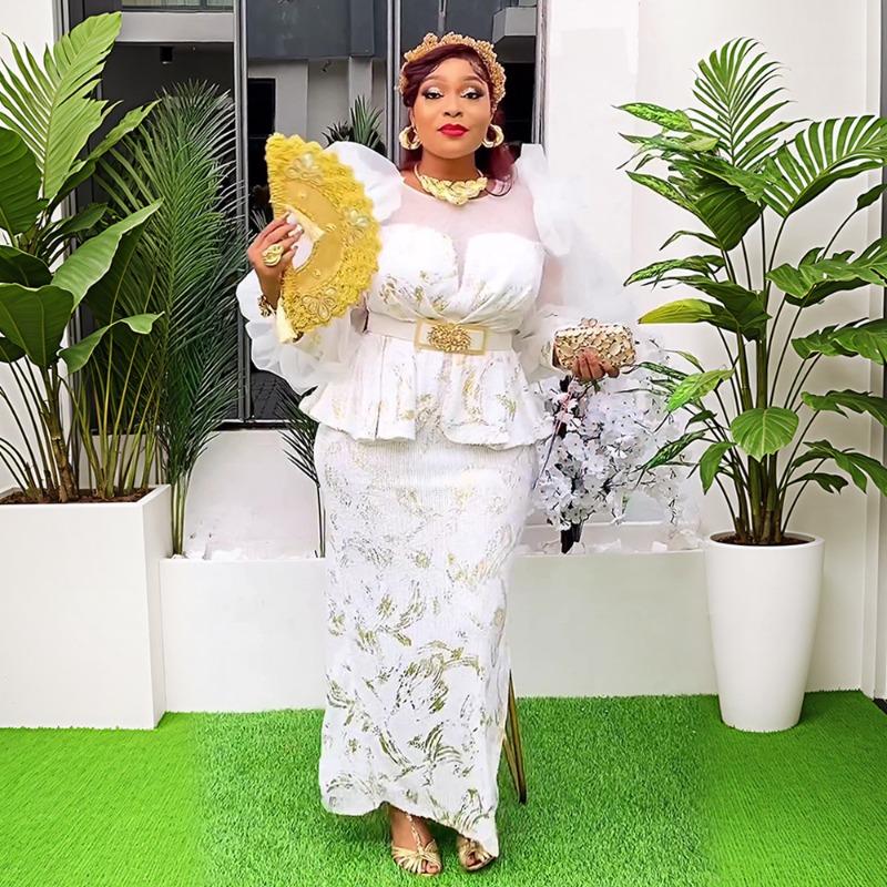 Women Formal Wear For Wedding - 2023 neue Frauen Afrikanische Party Kleid