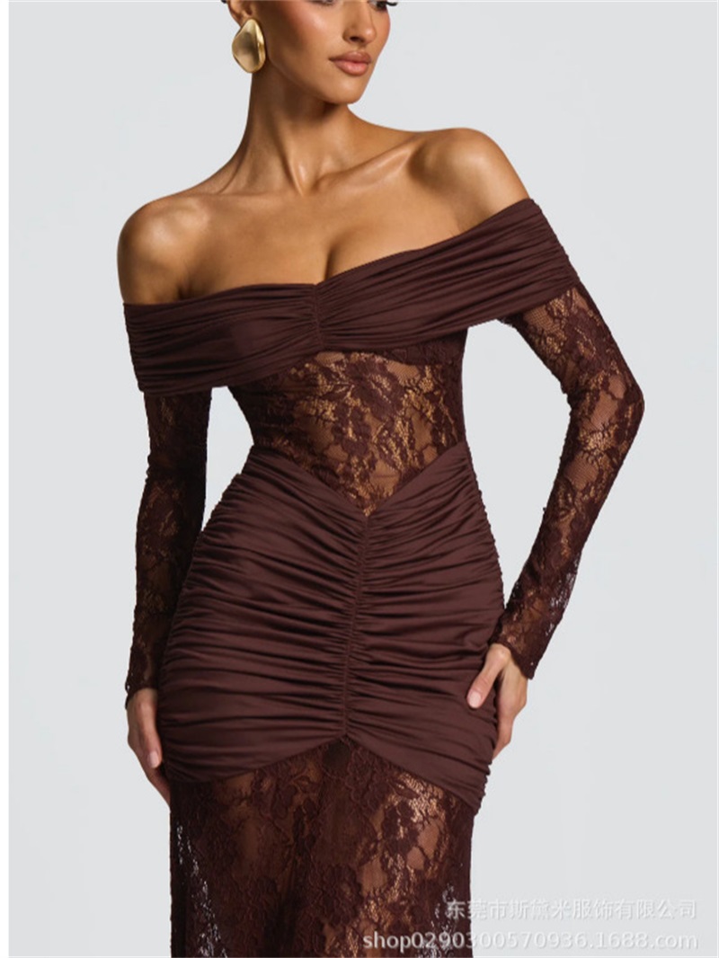 Women Formal Party Wear Dress - Sexy Spitze Meerjungfrau Frauen Abendkleid Sexy