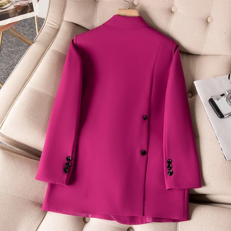 Formal Winter Wear Women Jacket - Damen Formale Blazer 2023 Neue Rose