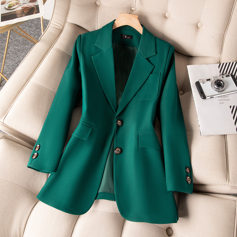 Formal Winter Wear Women Jacket - Blau Schwarz Grün Frauen Formale Blazer
