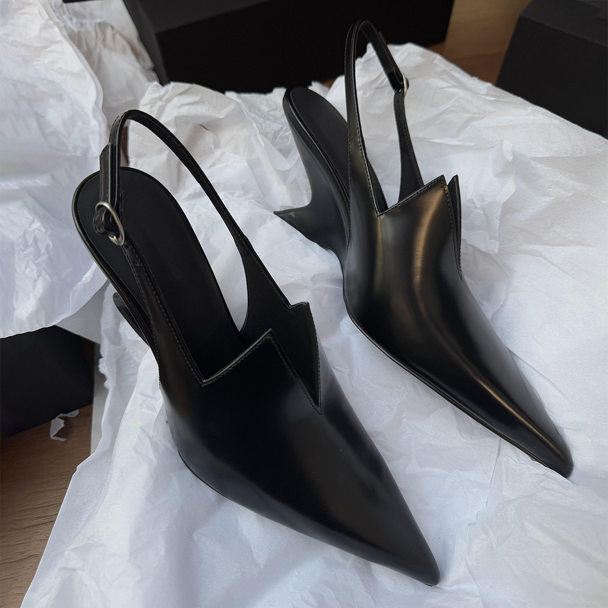 Damen V-Front Cut Slingback Pu – Formal Women Daily Wear Sandals Bewertung und Preis
