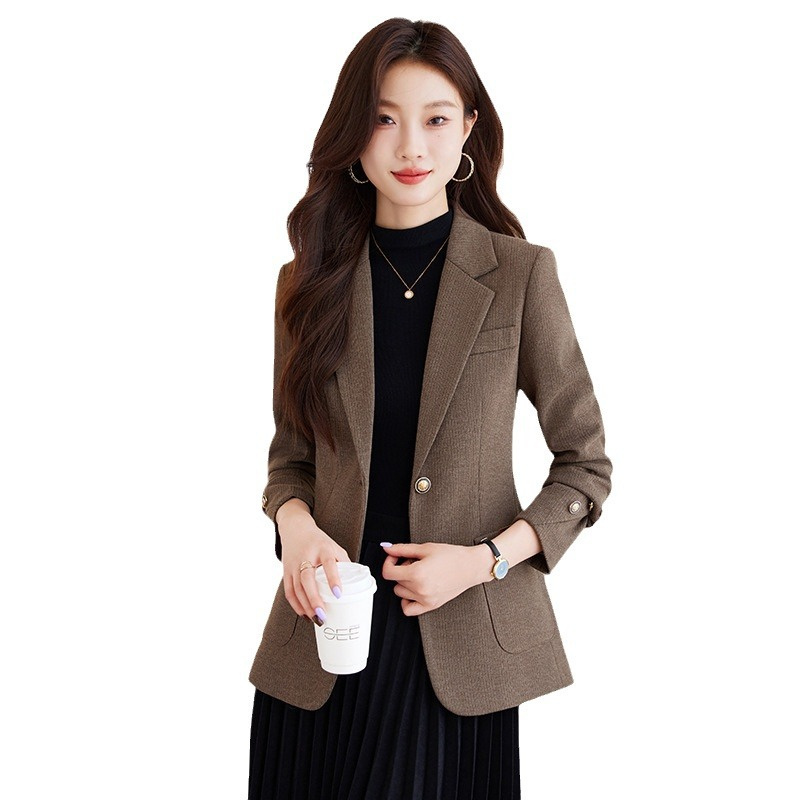 Damen Formeller Blazer Grau Ka – Formal Winter Wear Women Jacket Bewertung und Preis