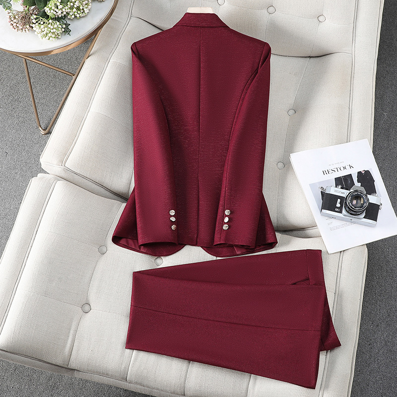 Herbst Winter Damen Hosenanzug – Formal Winter Wear Women Jacket Bewertung und Preis