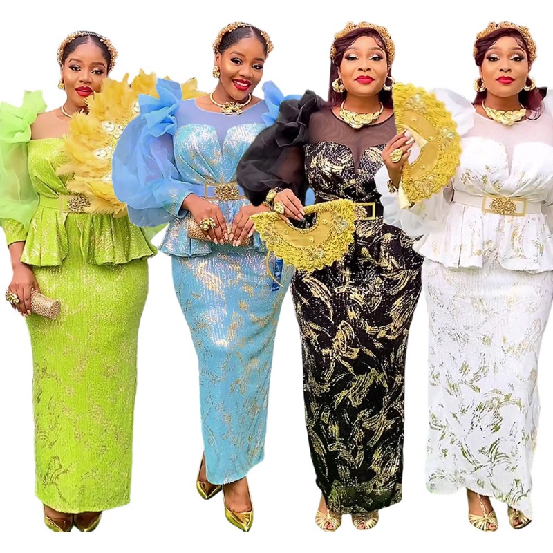 2023 neue Frauen Afrikanische  – Women Formal Wear For Wedding Bewertung und Preis
