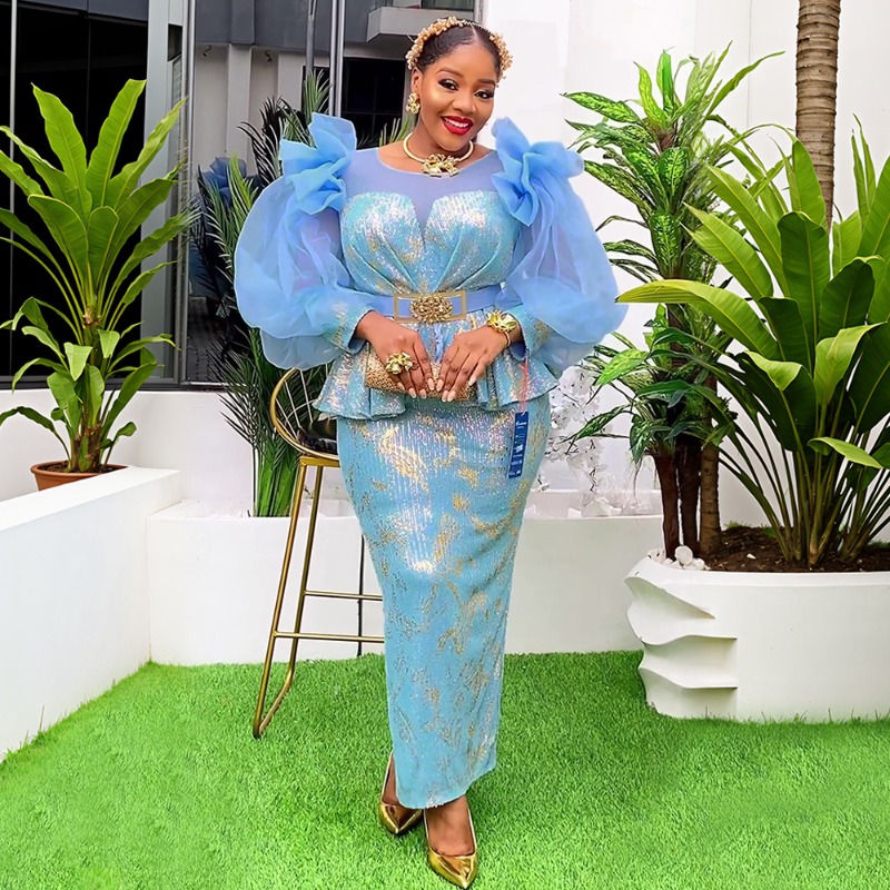 2023 neue Frauen Afrikanische  – Women Formal Wear For Wedding Bewertung und Preis
