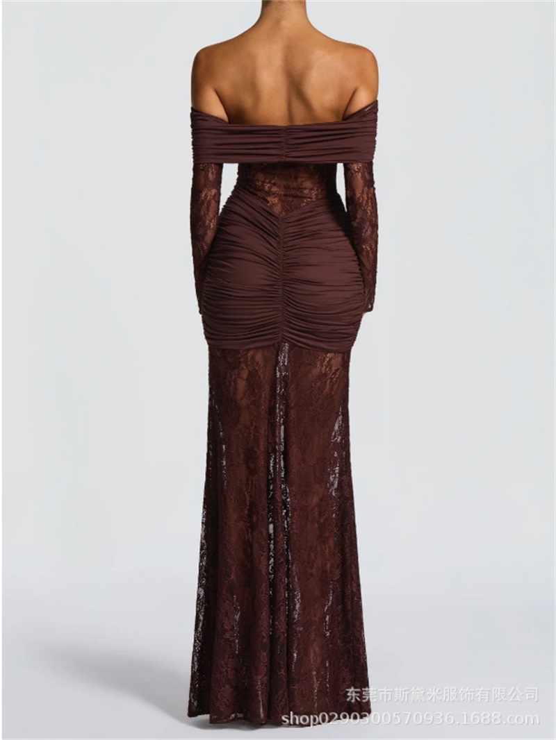 Sexy Spitze Meerjungfrau Fraue – Women Formal Party Wear Dress Bewertung und Preis