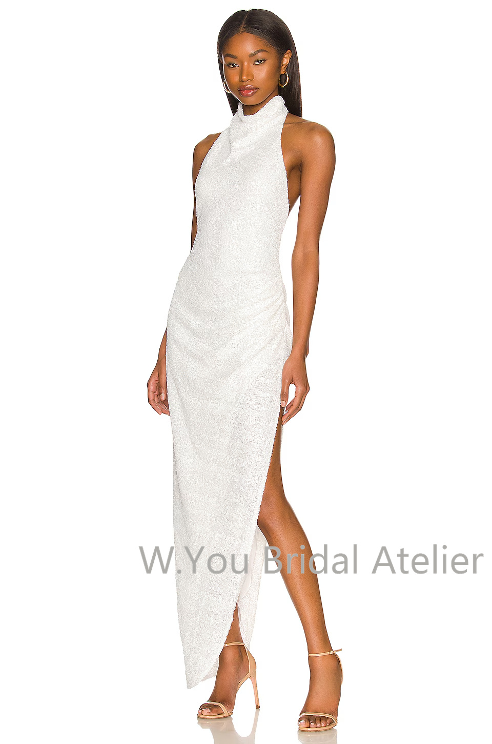 Abendkleider mit Neckholder-Au – Women'S Formal Wear For Wedding Guest Bewertung und Preis