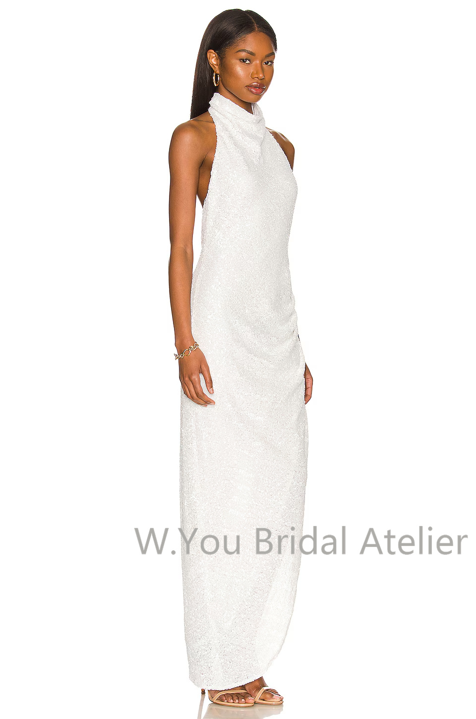 Abendkleider mit Neckholder-Au – Women'S Formal Wear For Wedding Guest Bewertung und Preis
