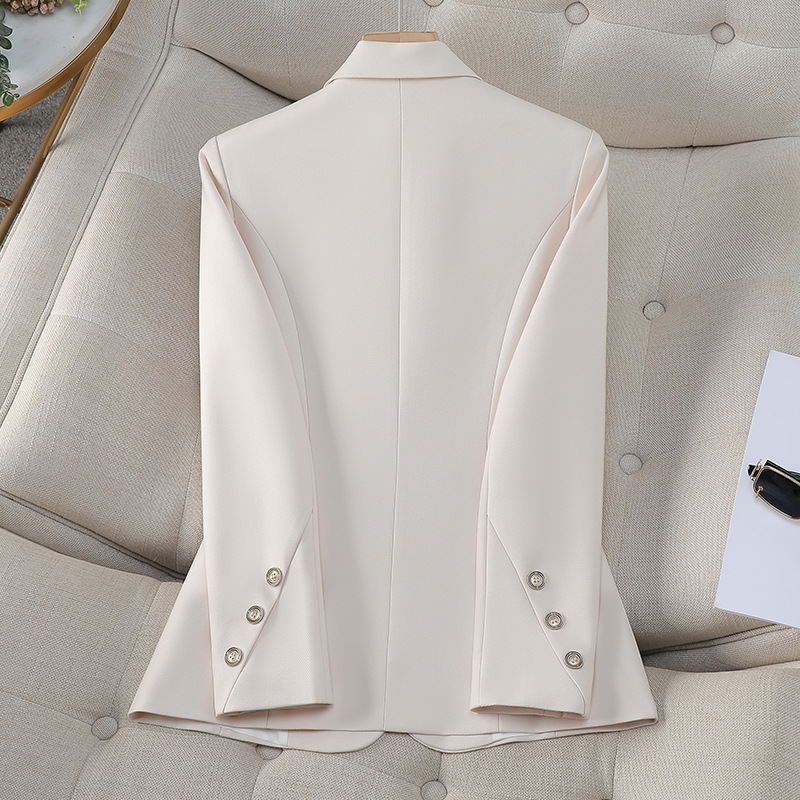 Damen-Blazer mit doppelten Knö – Formal Winter Wear Women Jacket Bewertung und Preis
