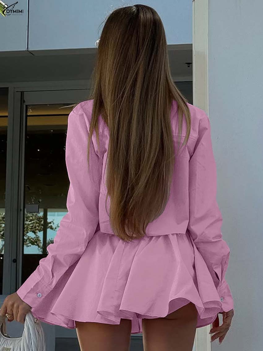 Oymimi Mode Rosa Baumwolle 2-t – Pencil Skirt Midi Bewertung und Preis